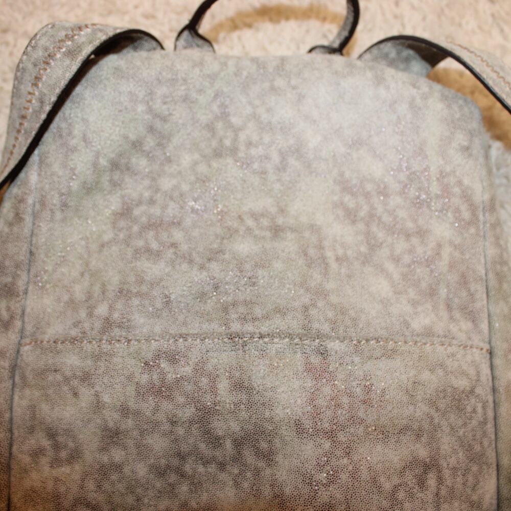 Aimee Kestenberg Gray Convertible Backpack Purse Travel Bag Women’s‎ - Picture 5 of 12